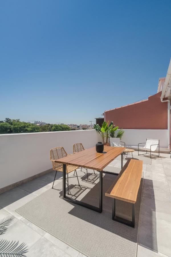 Casa Boma - Lighting With Private Balcony - Campolide I Lejlighed